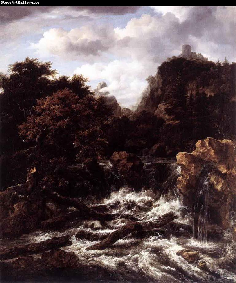 Jacob Isaacksz. van Ruisdael Norwegian Landscape with Waterfall